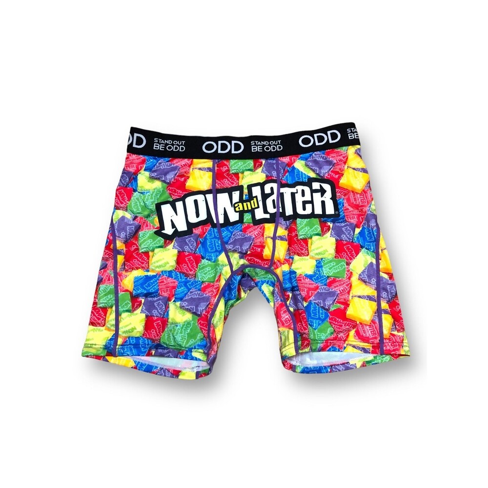 ODD Sox Men's "Now and Later" Boxer Brief - Med